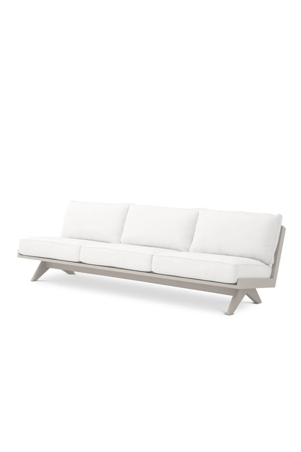 Sand Finish Cushioned Outdoor Sofa | Eichholtz Lomax