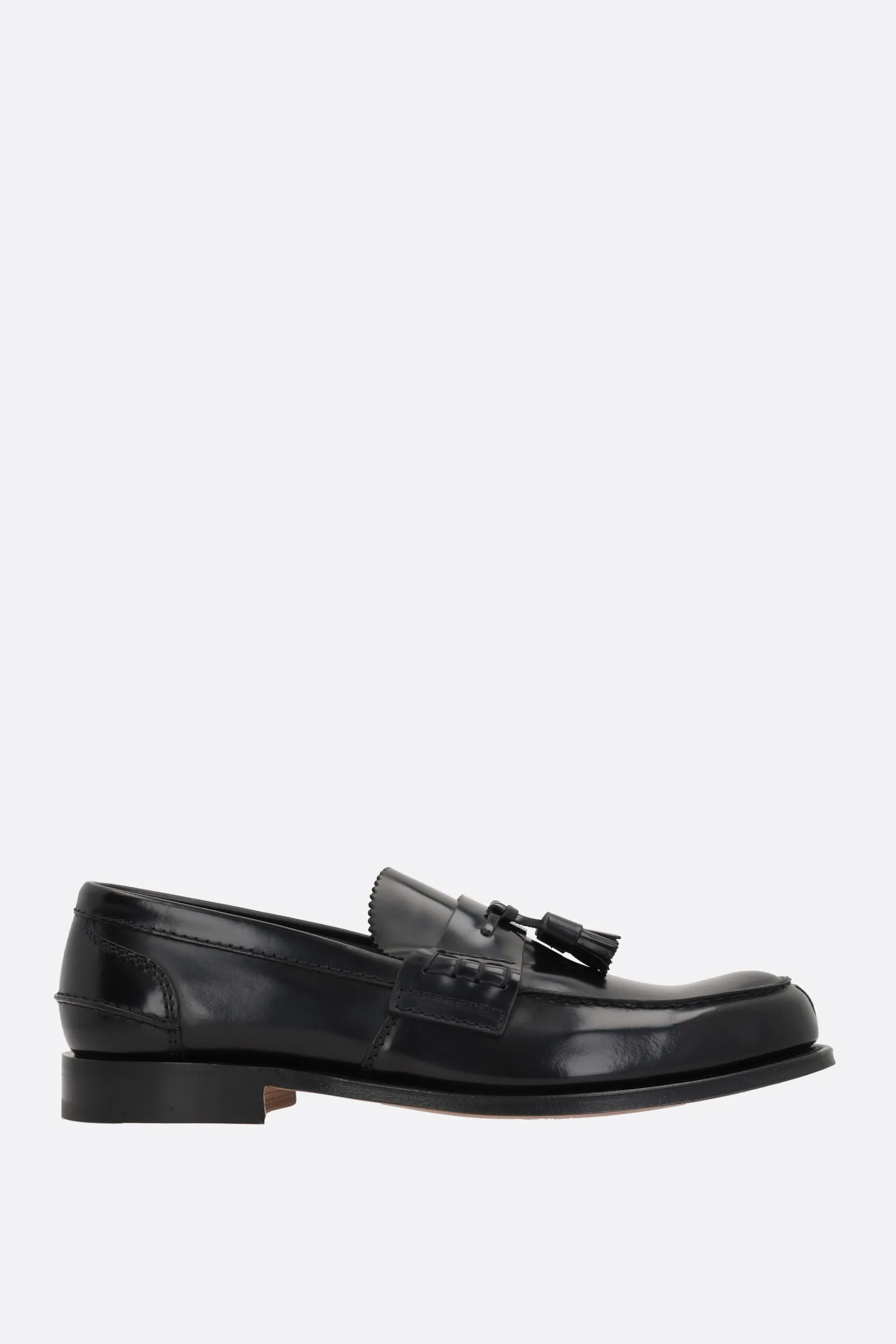 Tiverton loafers in Bookbinder fumé leather