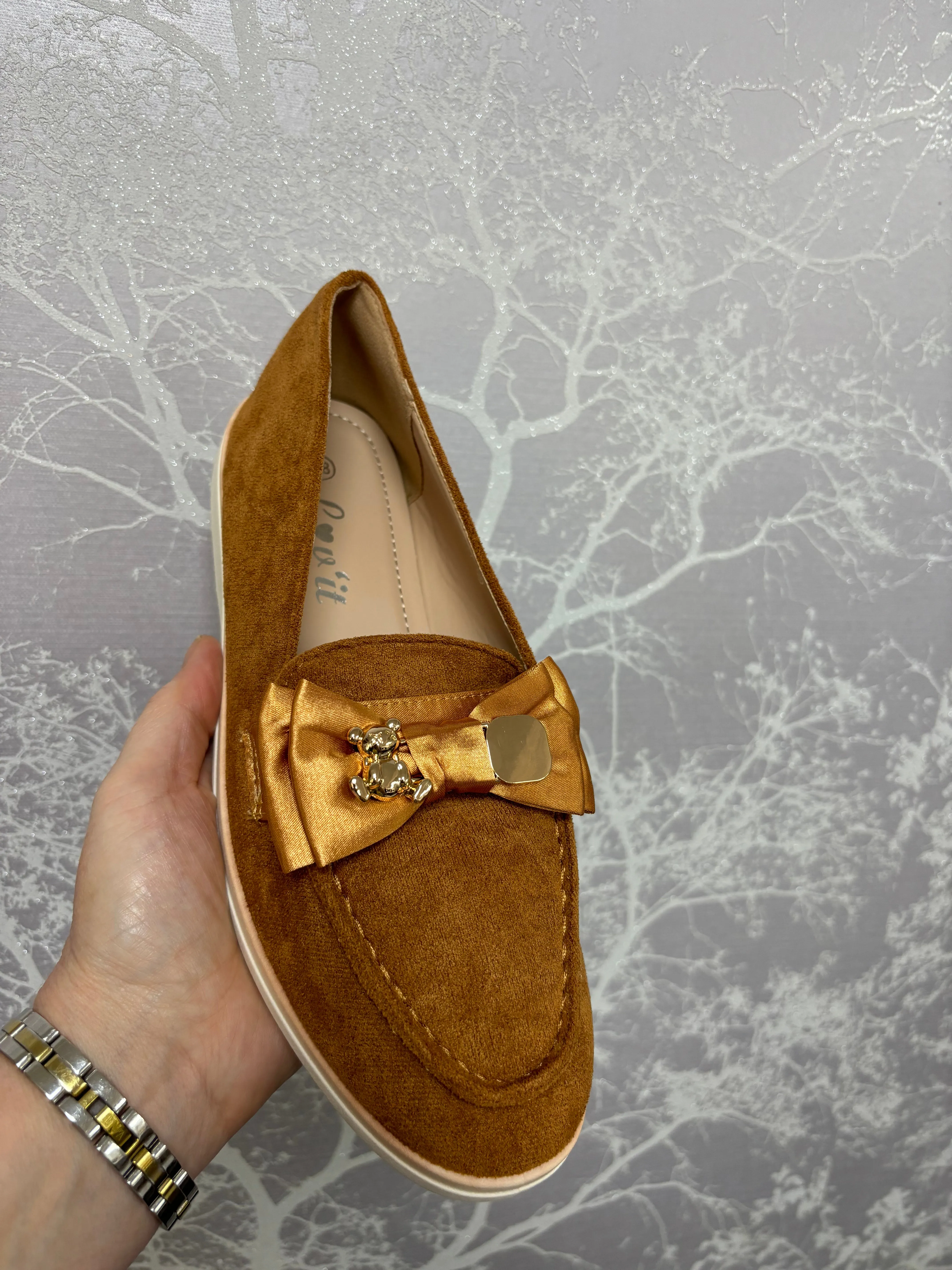 Tori Flat Loafers Tan