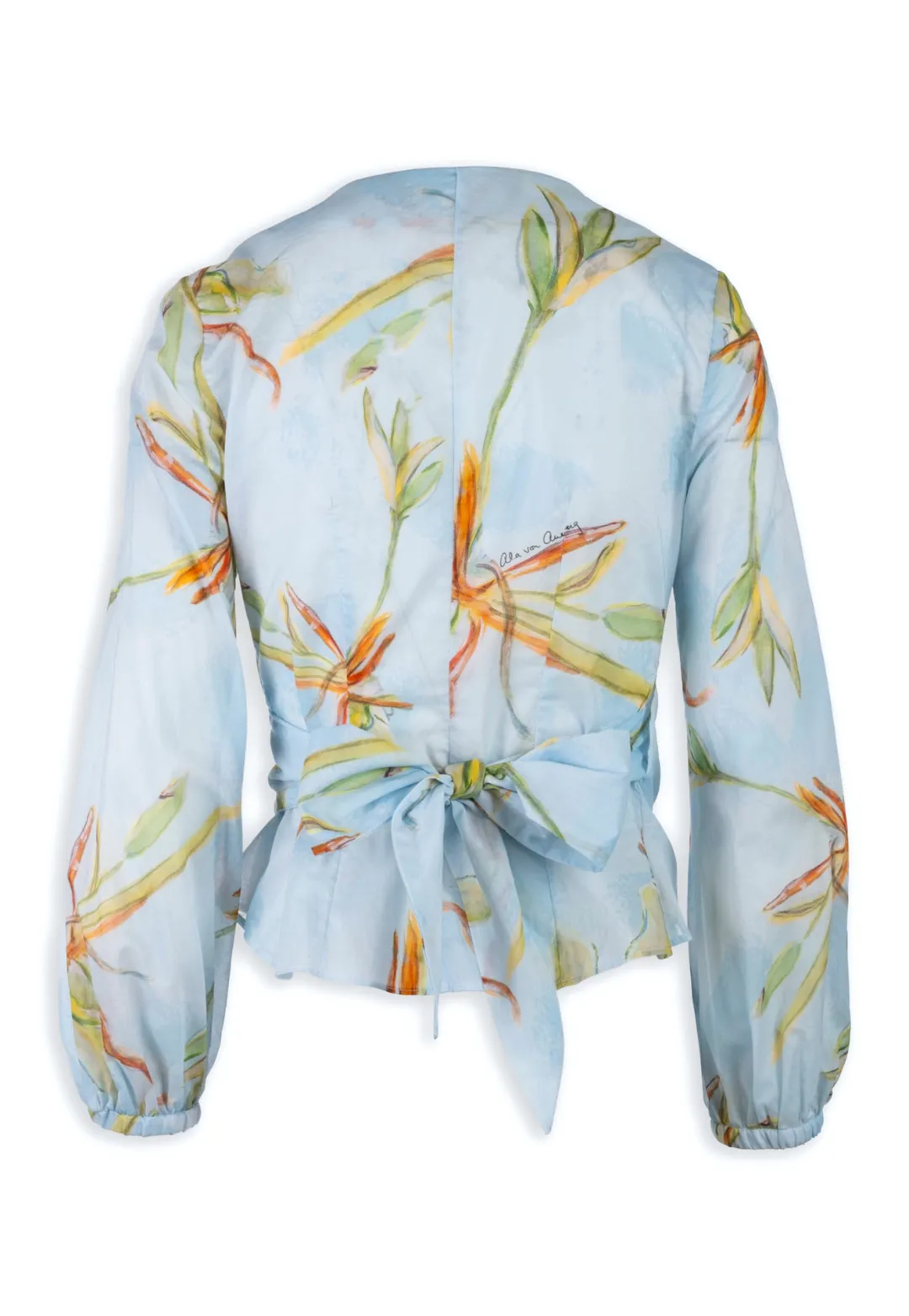 Tula Wrap Top in Bamboo Brush