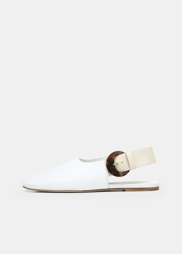 Vince Leather Cadot Buckle Shoe