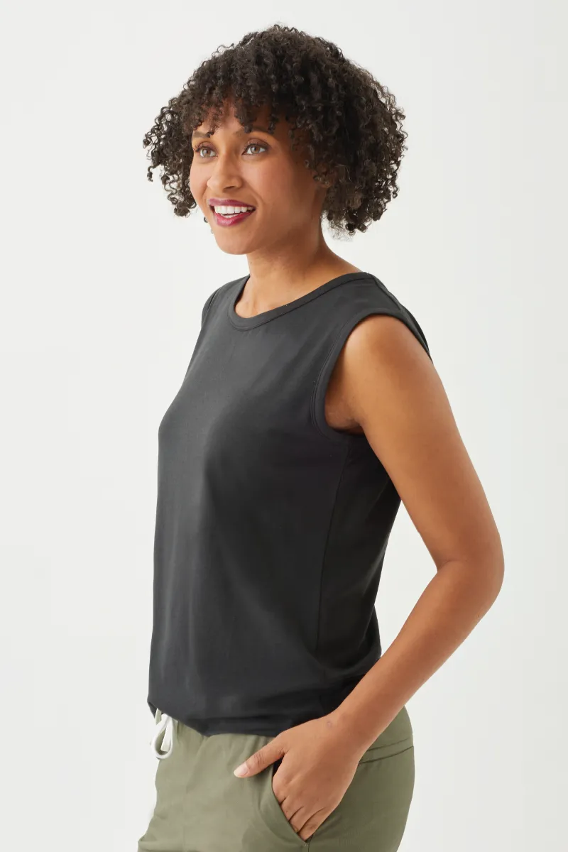 Women's Bamboo Cotton Sleeveless Tee-All Sales Final