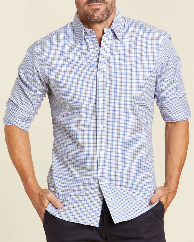 Wrinkle Resistant Plaid Oxford- Small Batch Series